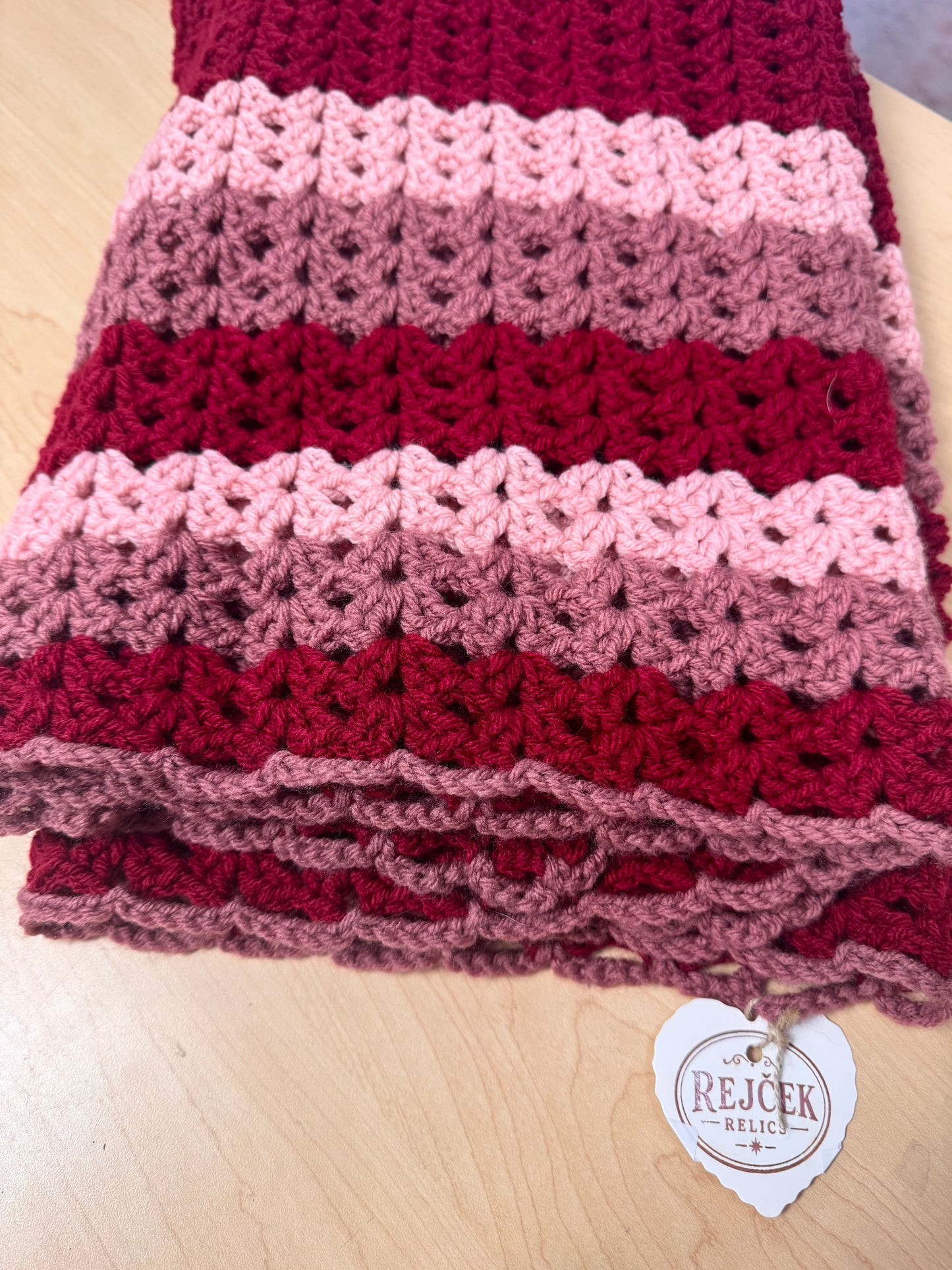 Handmade "Granny Stitch" Crochet Blanket