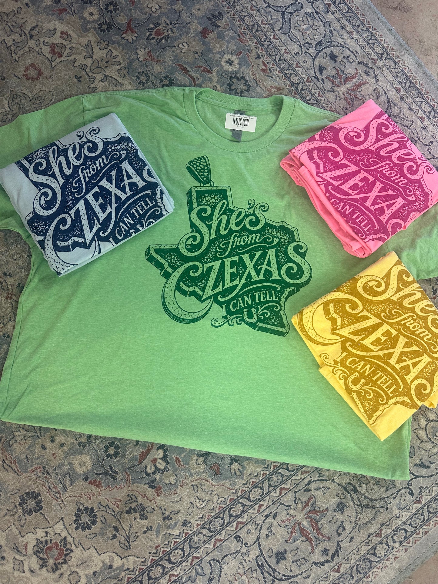 She's From Czexas Tone On Tone Lightweight Tee