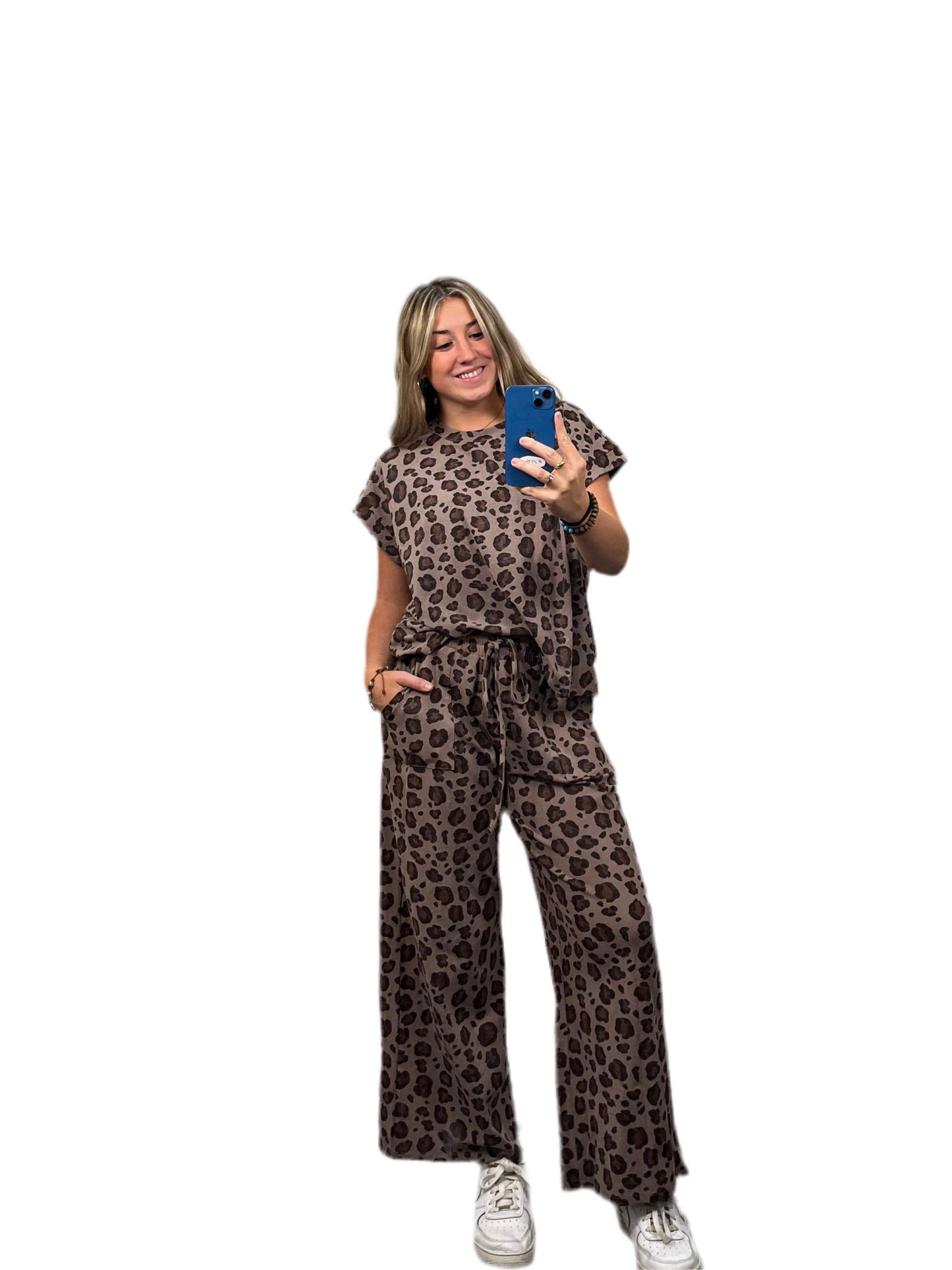 Leopard Wide Leg Set