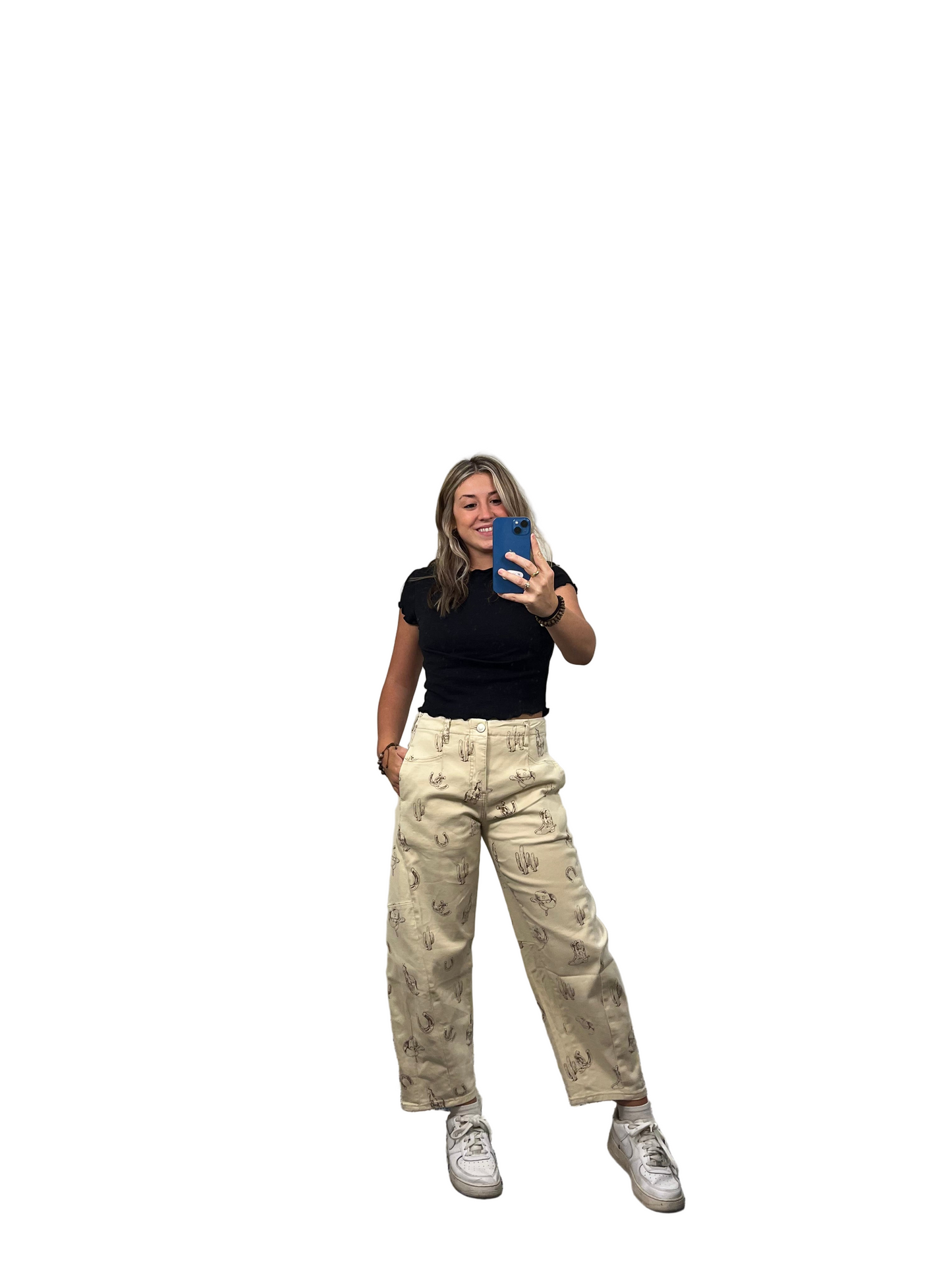 Cowboy Barrel Jeans