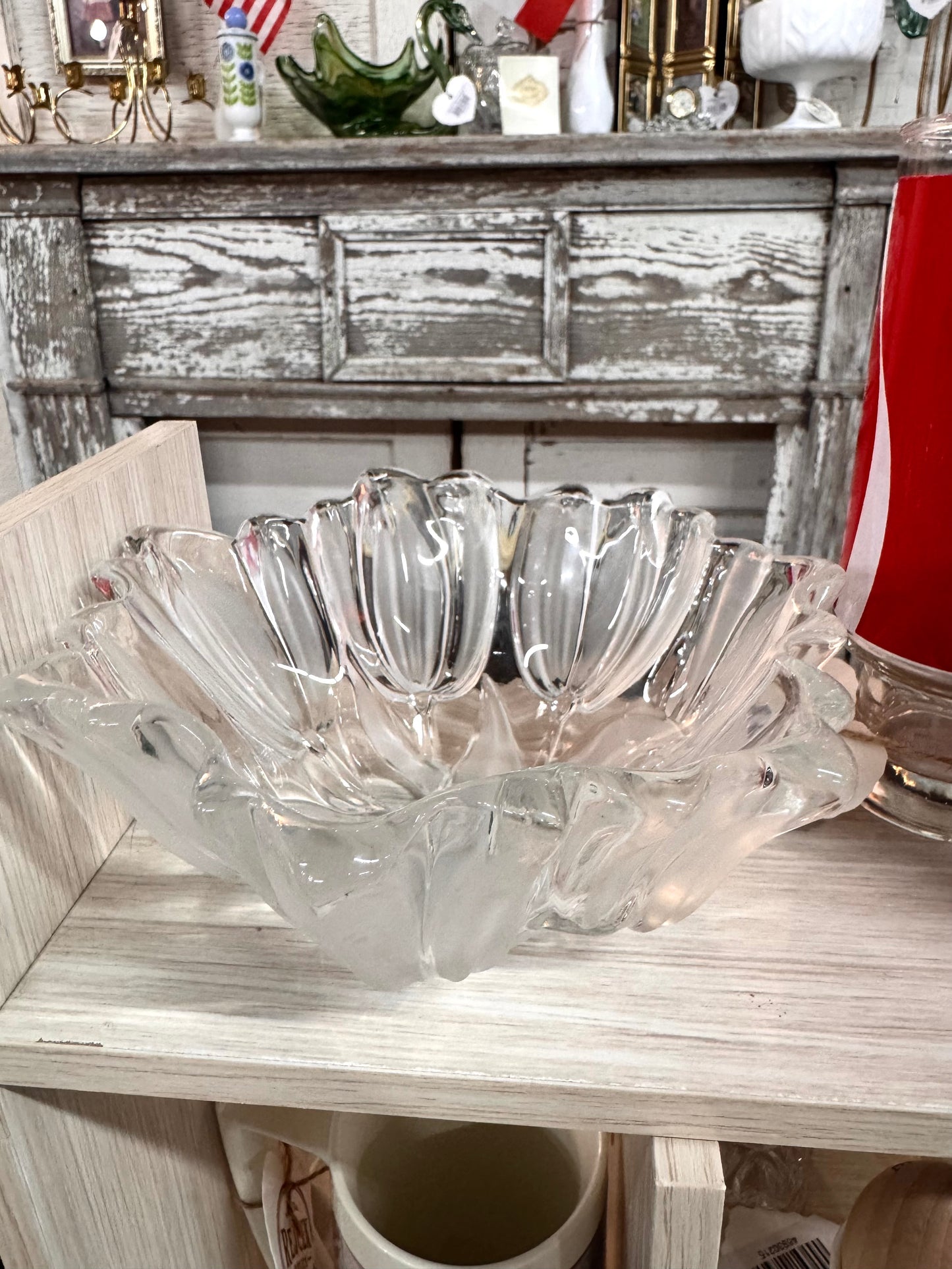 Walther Frosted Crystal Tulip Bowl