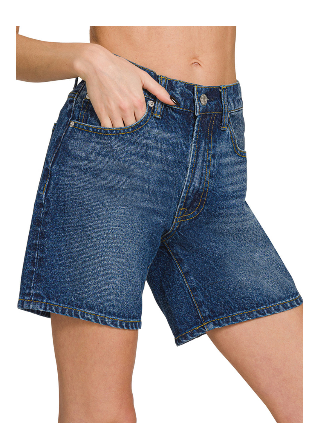 Zenana Shorts Dark