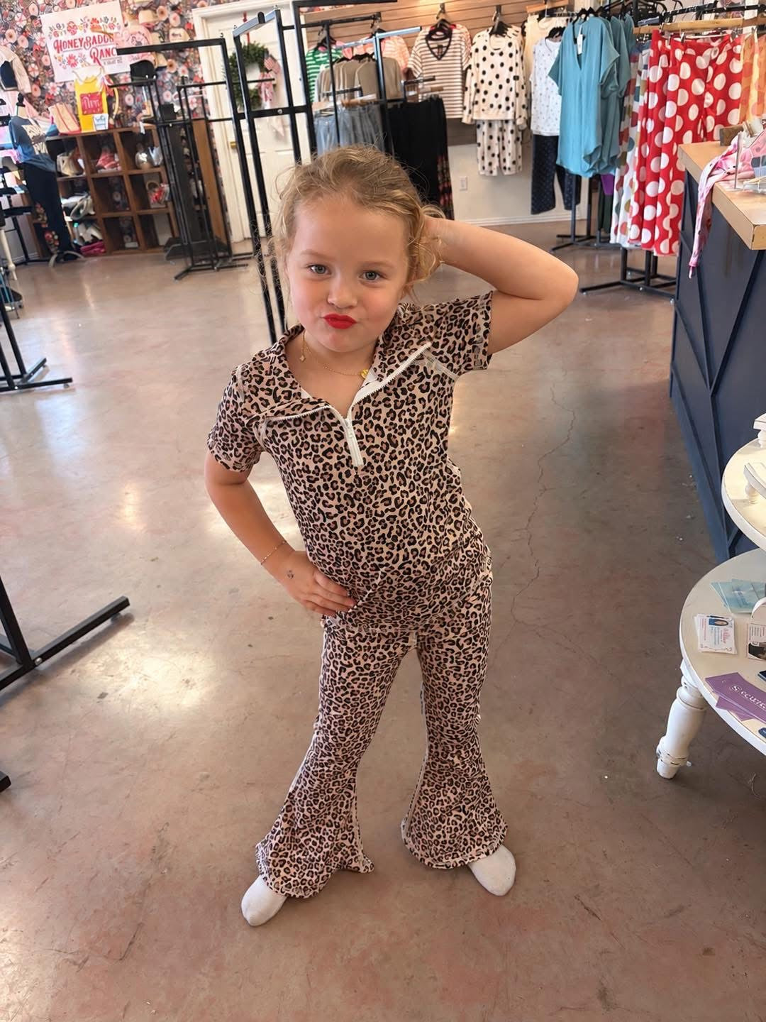 Leopard Printed Set