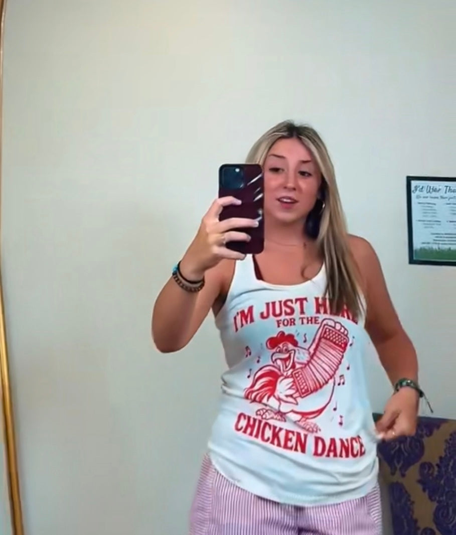 Chicken Dance Racer Back