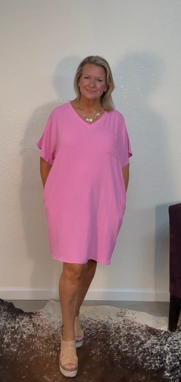 Air Flow Pocket Dress