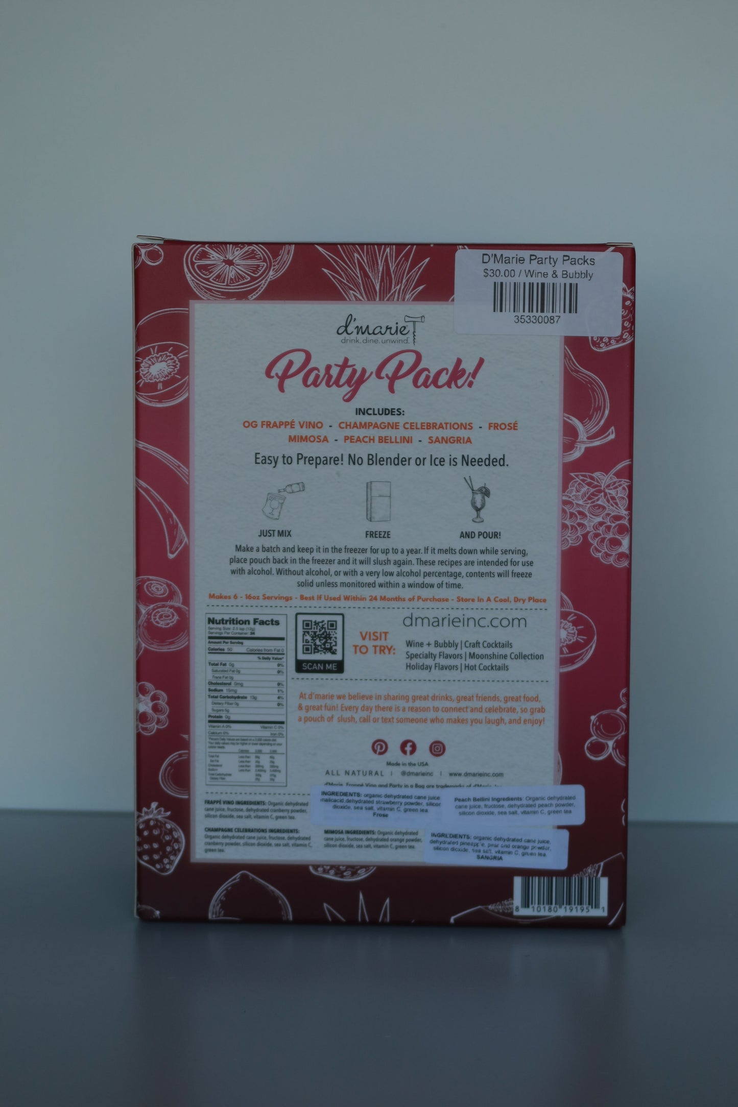 D'Marie Party Packs