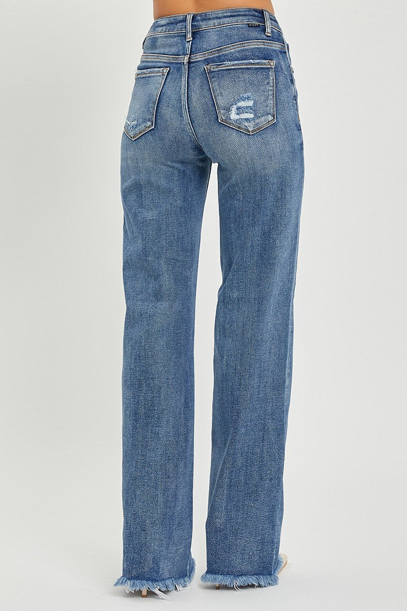 Long Straight Jeans