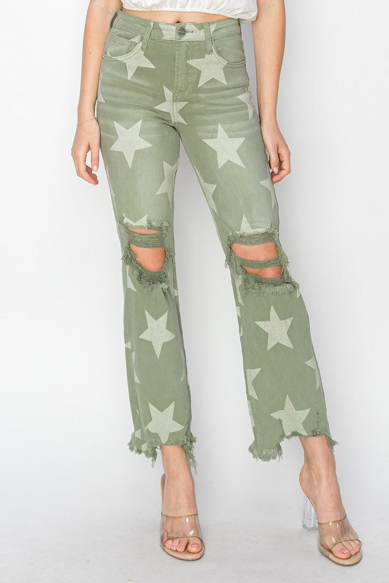 Star Jeans Olive