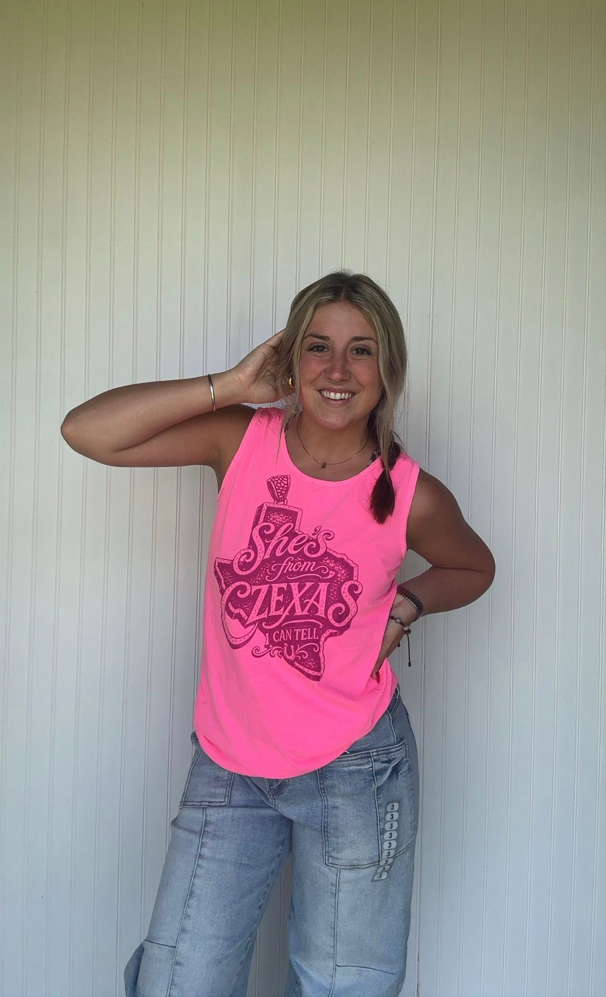 She's From Czexas Comfort Colors Tank