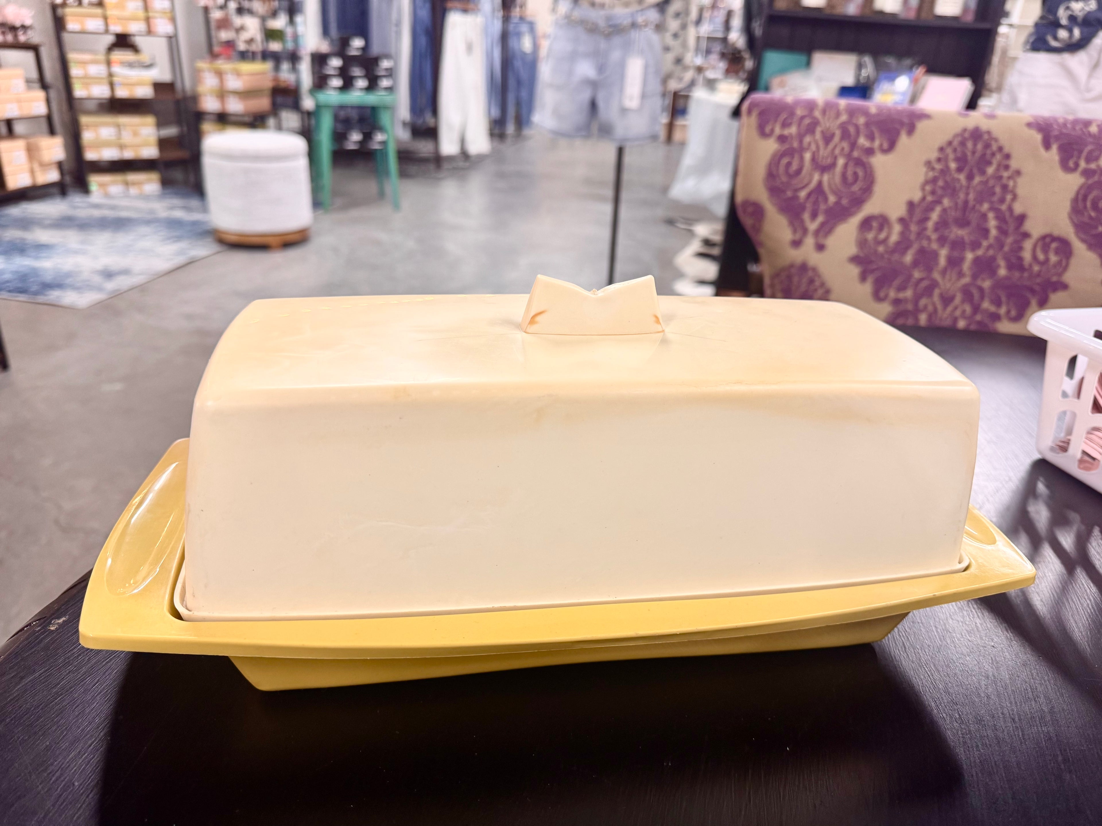 1970s Sturdy Plastic Bread Keeper