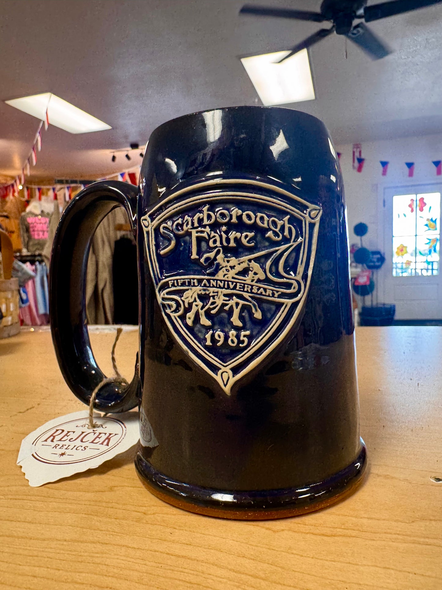 Rare 1985 Deneen Pottery Scarborough Mug