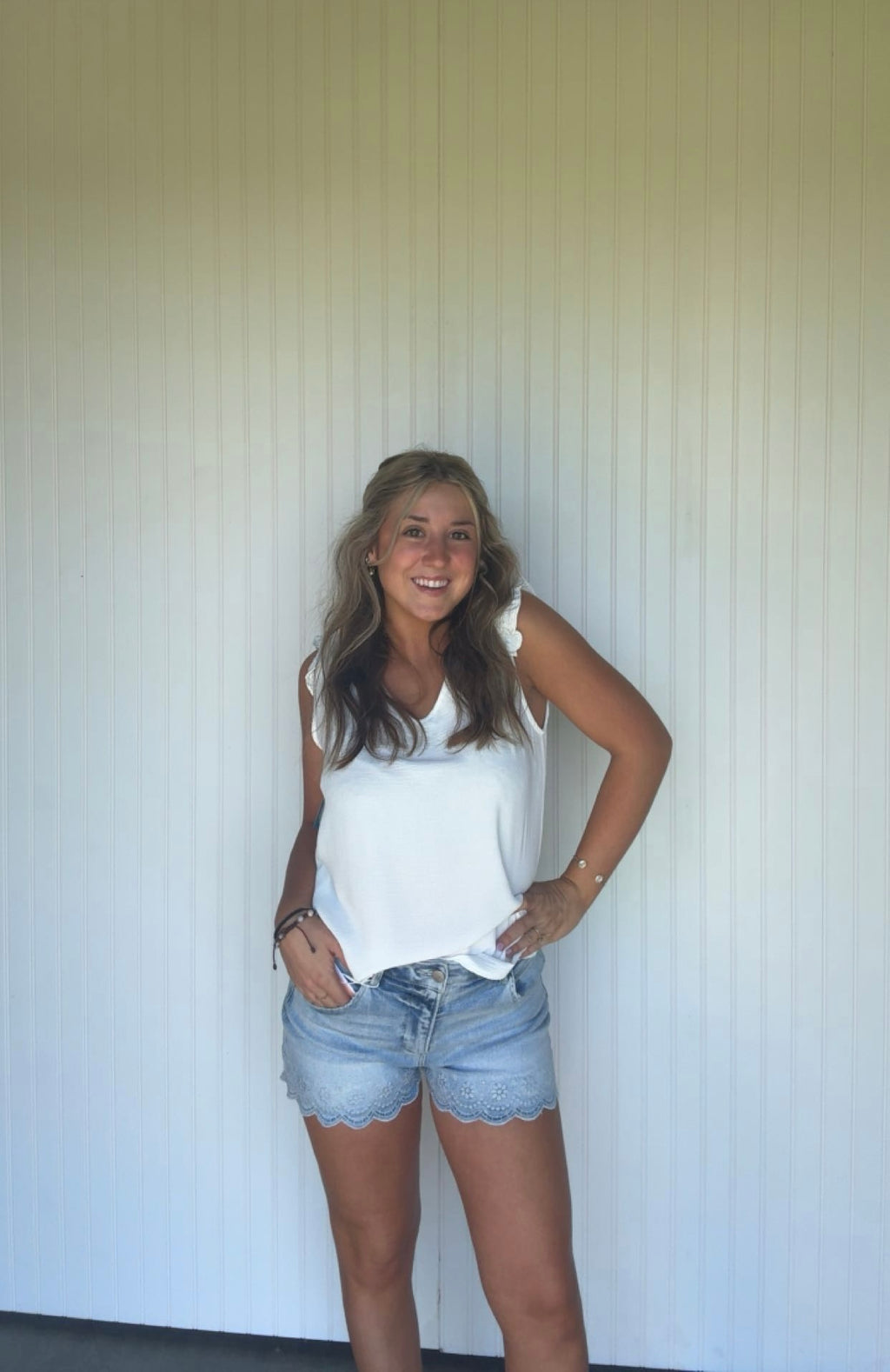 Czech denim shorts