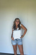 Czech denim shorts