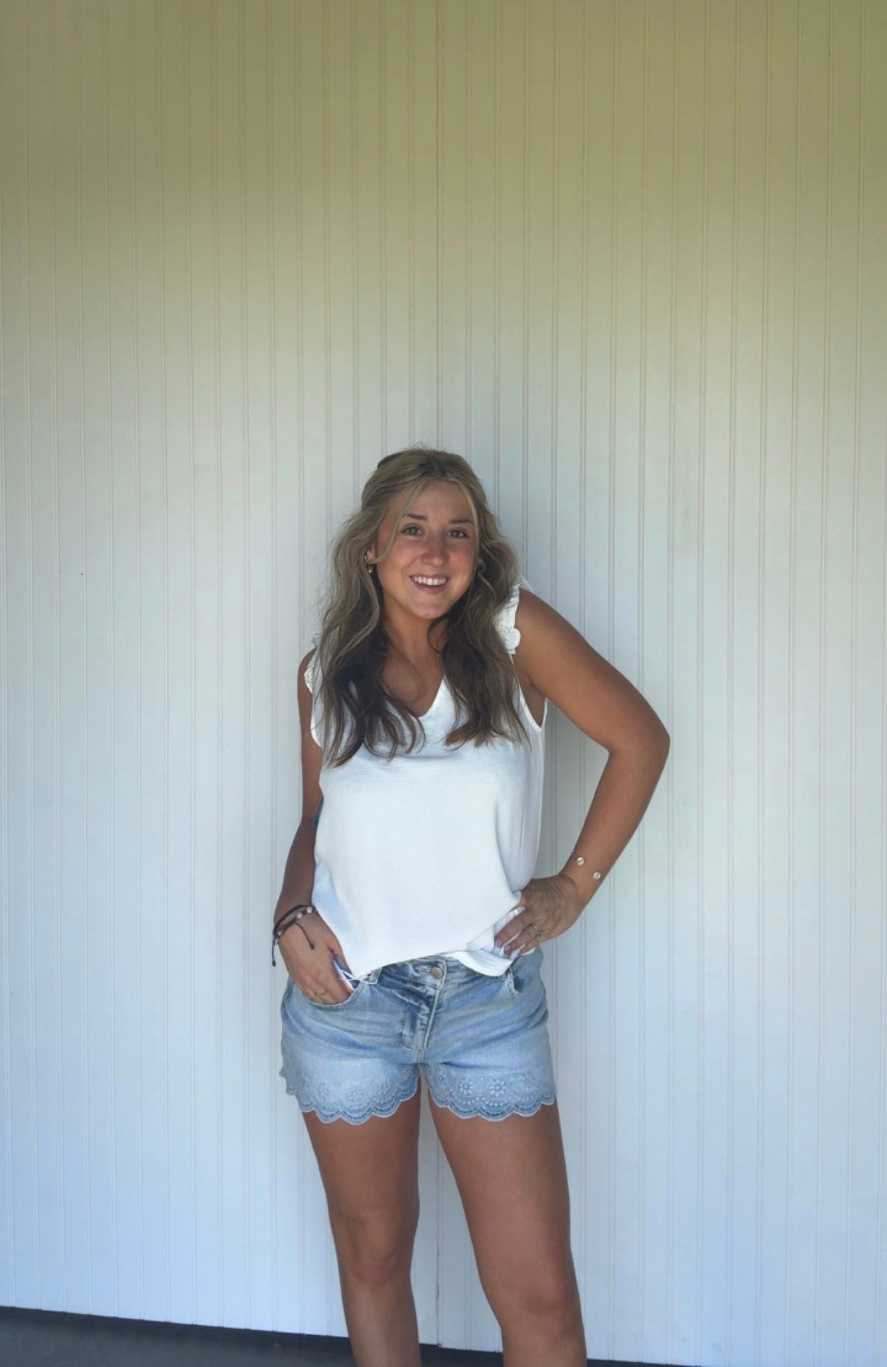 Czech denim shorts