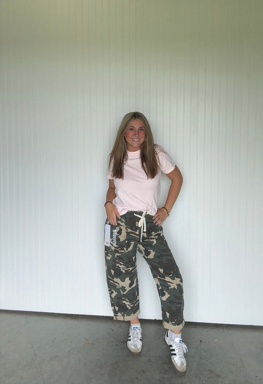 Risen Camo Drawstring