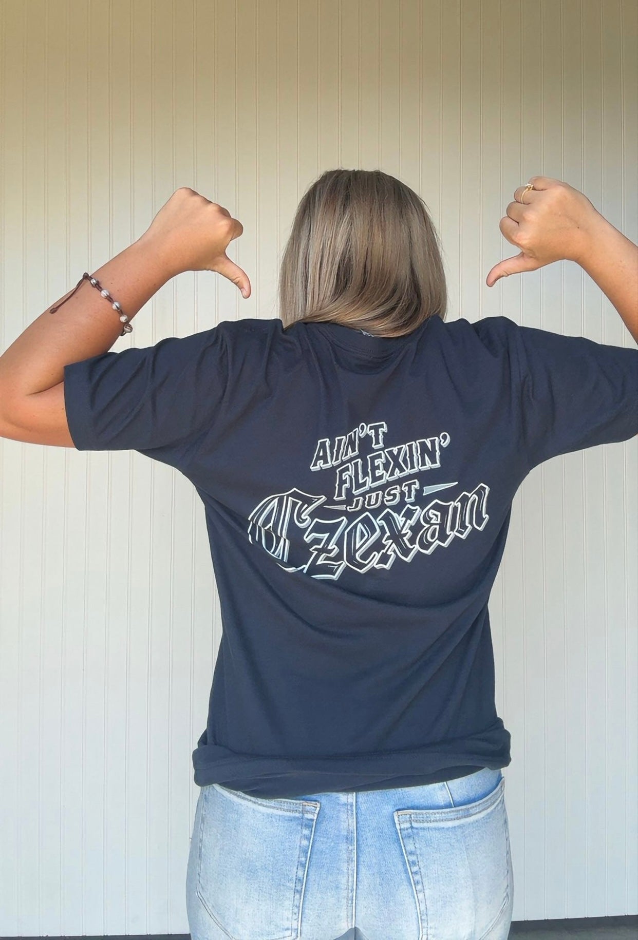 Aint Flexin Just Czexan Pocket Tee