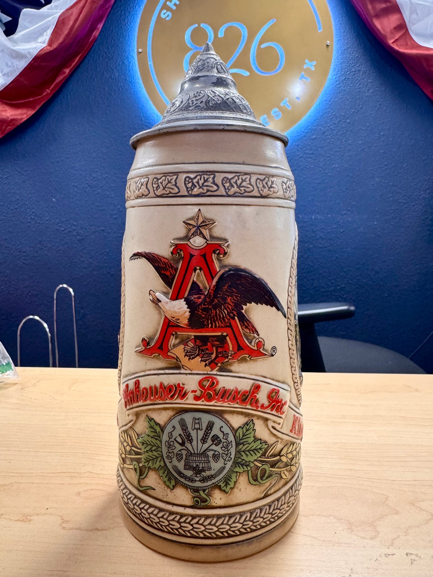 1986 Anheuser Early Transportation Pewter