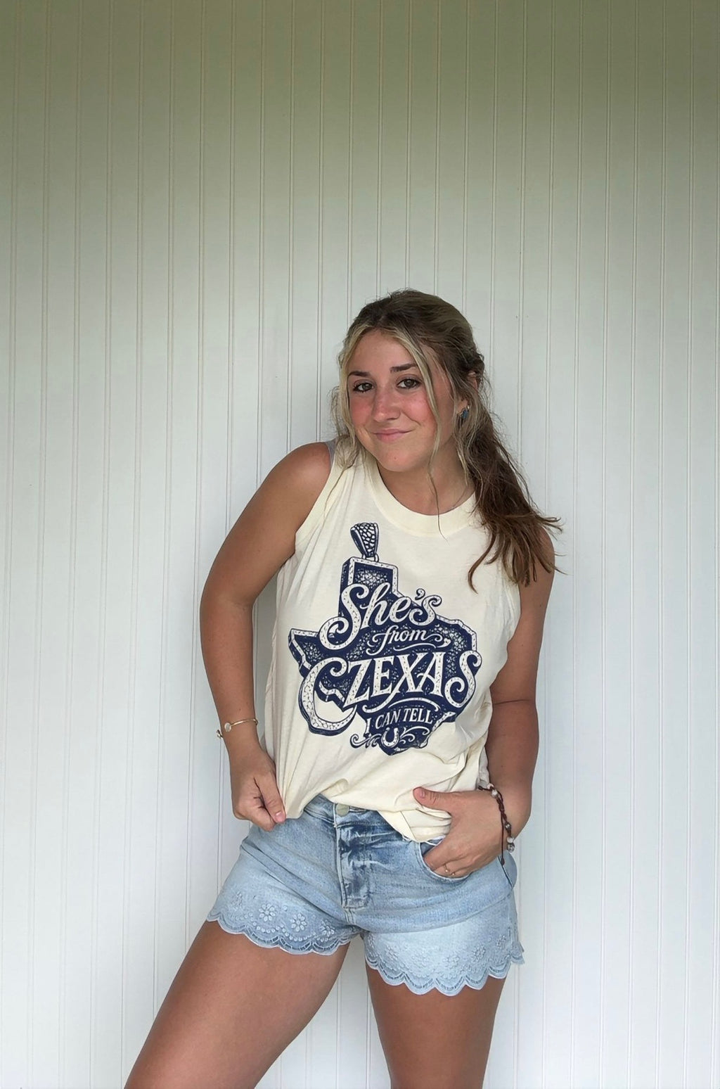 She's From Czexas Lat Tank