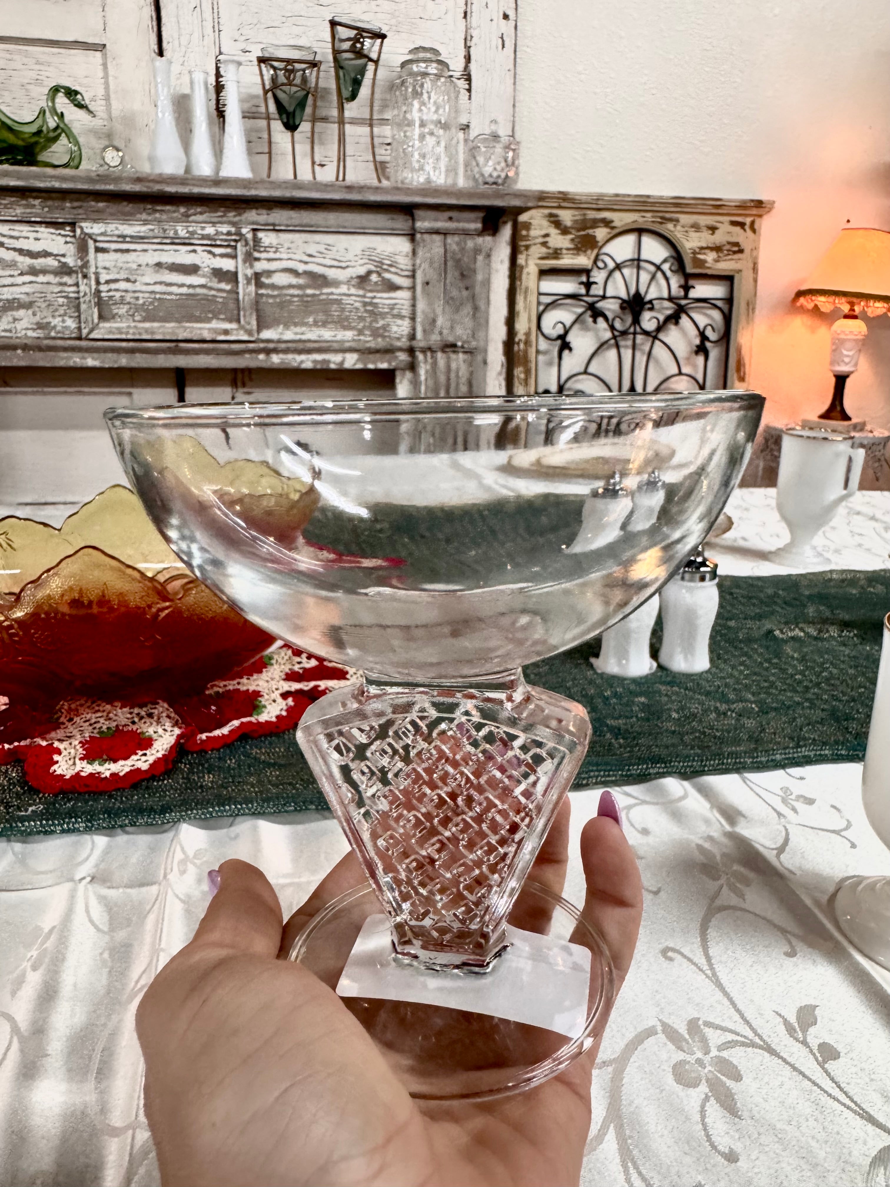 Crystal D'Acques Champagne/Sherbert Glass