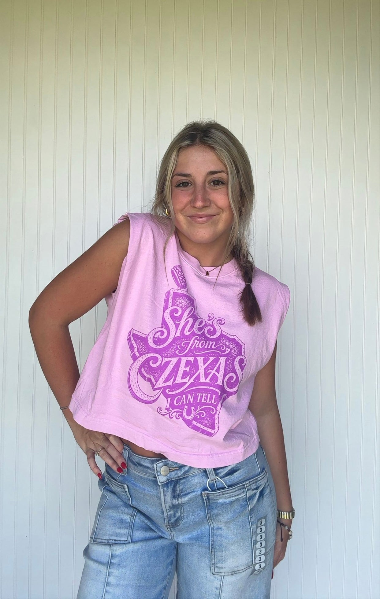 She's From Czexas Sleevless Woman's Tee