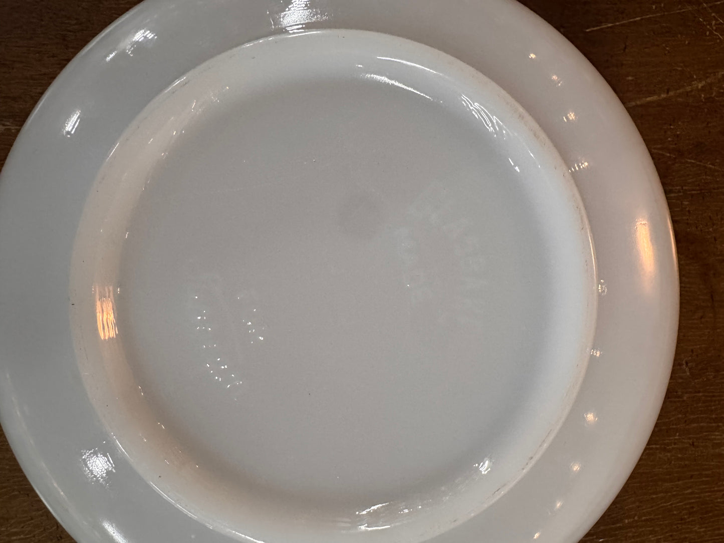 Vintage Glasbake Milk Glass Mixing Bowl