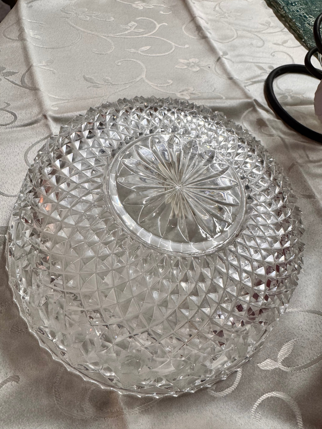 Czechoslovakia Hand-cut Bohemia Crystal Bowl