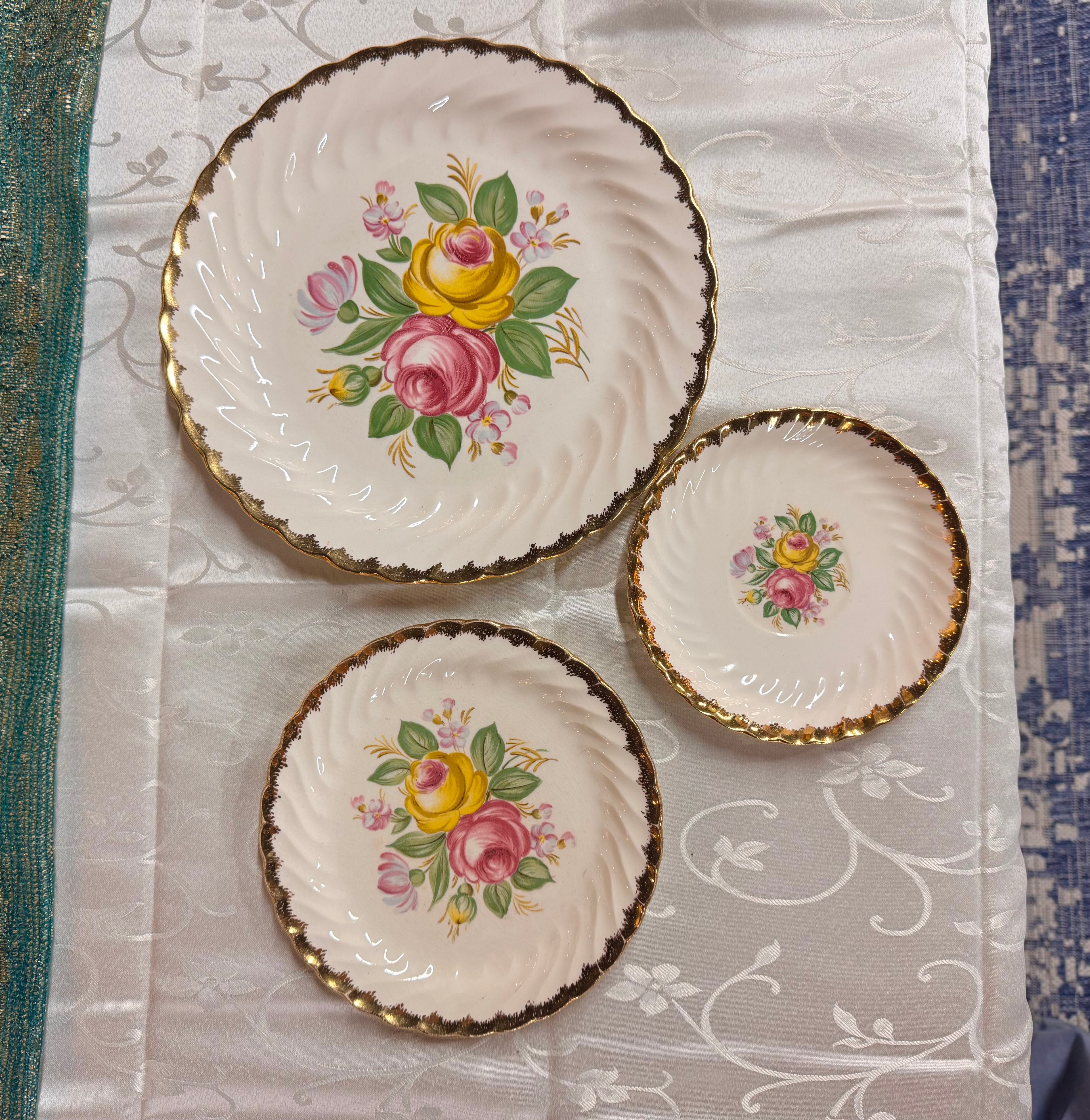 22K Gold Quban Royal Dinner Plate