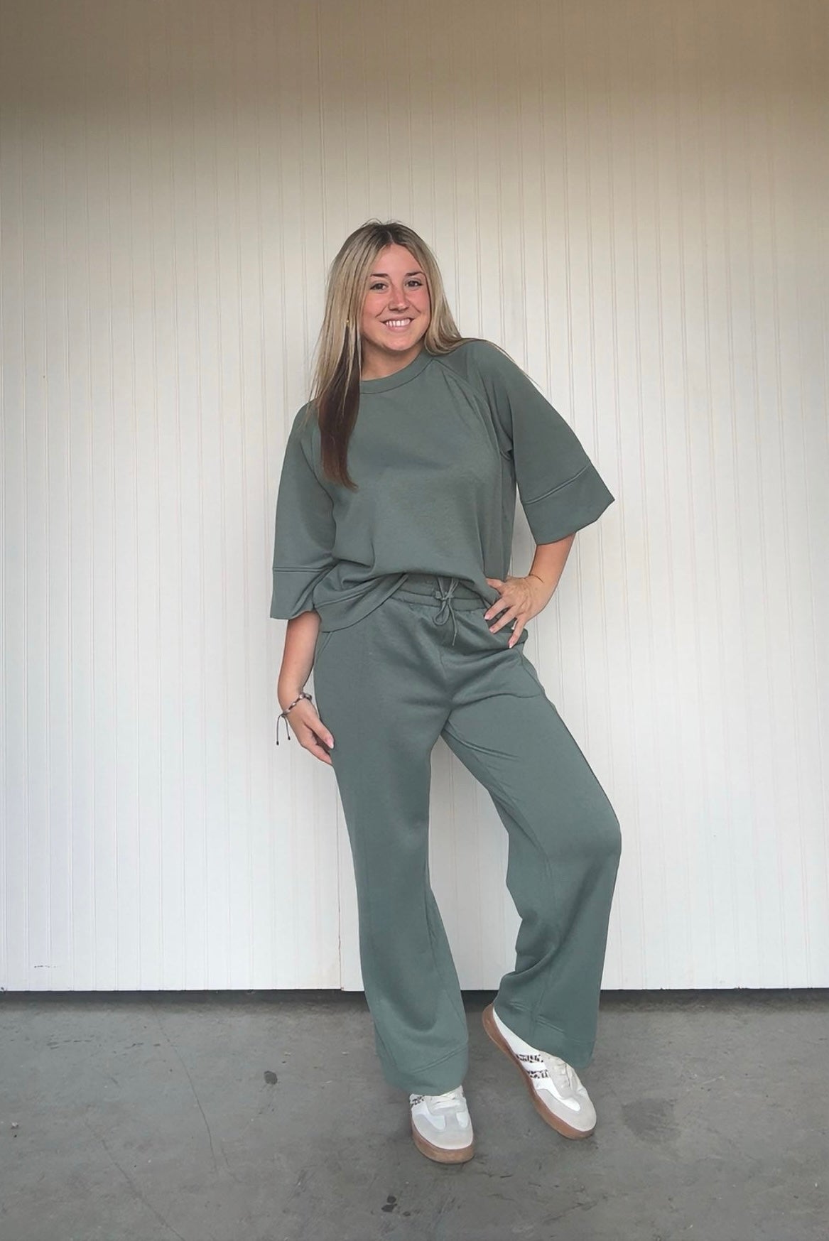 Scuba 3/4 Sleeve Pull Over Set