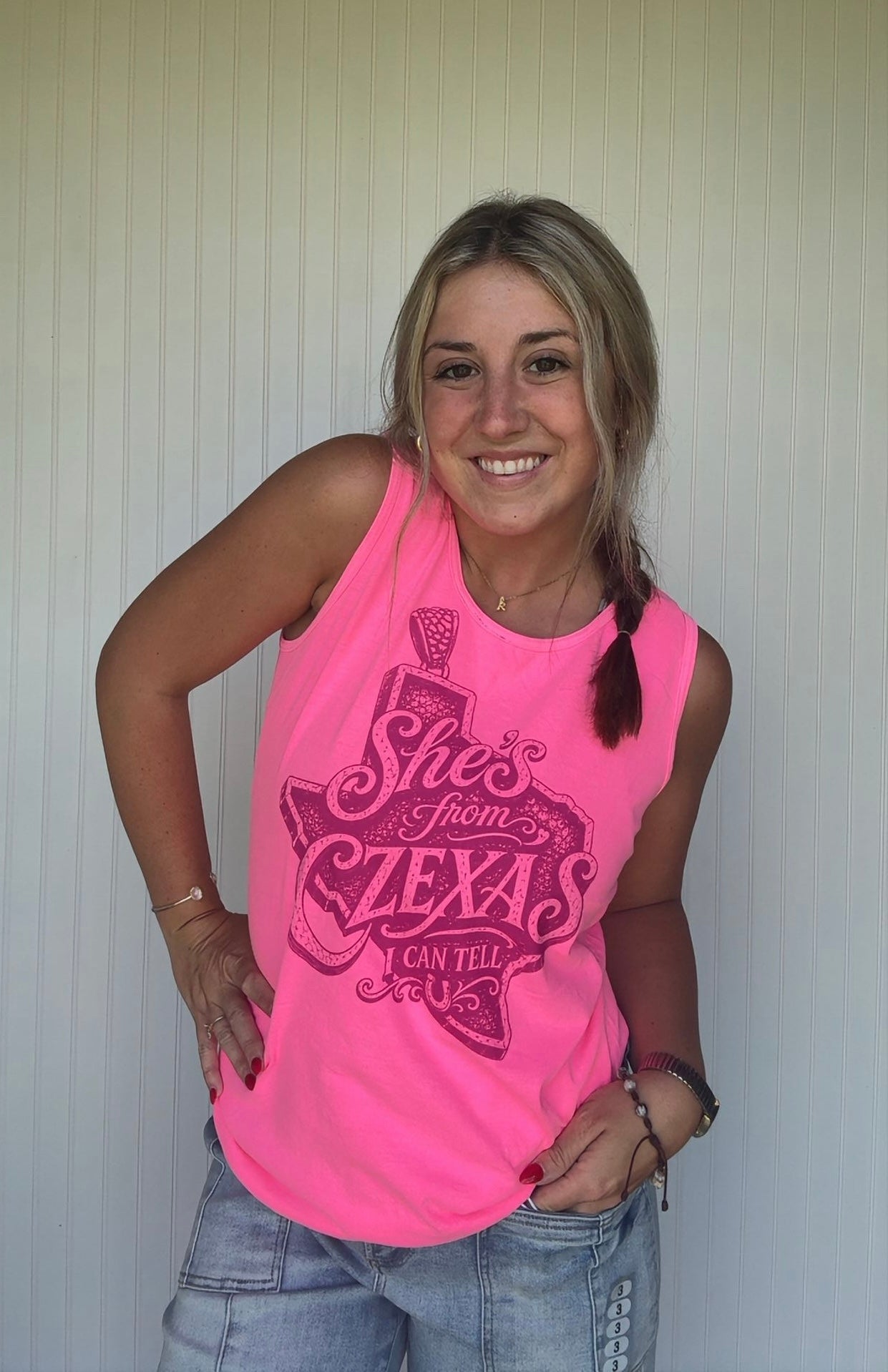 She's From Czexas Comfort Colors Tank
