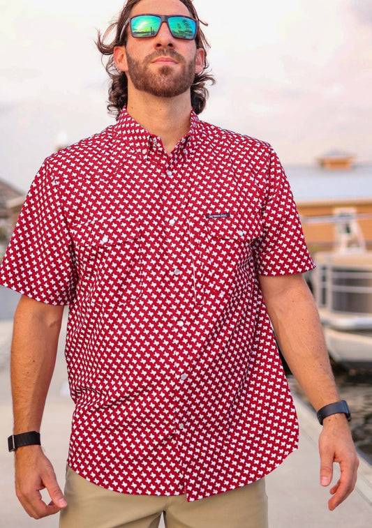 The Houston Pearl Snap Fishing Shirt
