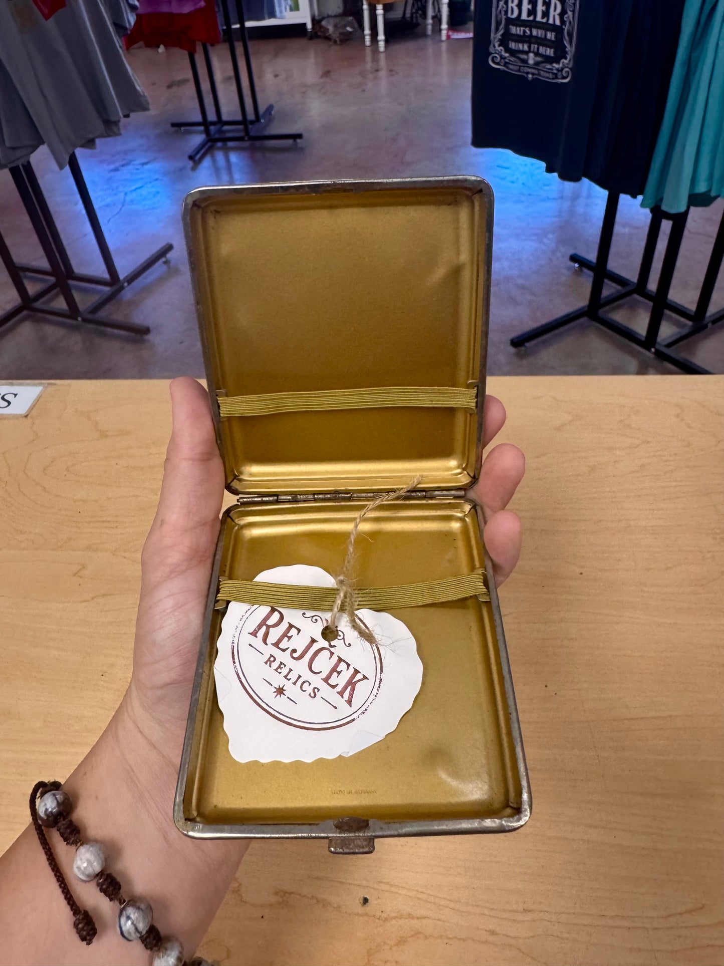 German Pocket Cigarette Case
