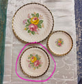 22K Gold Quban Royal Salad Plate