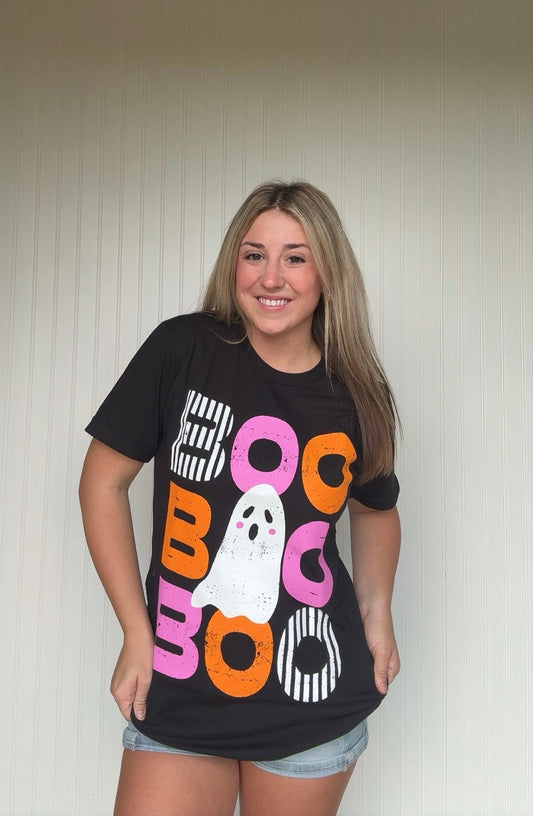 Boo Stacked Tee