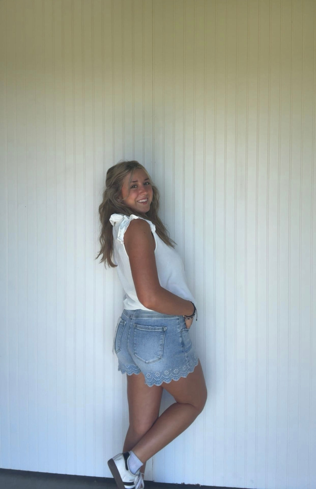 Czech denim shorts