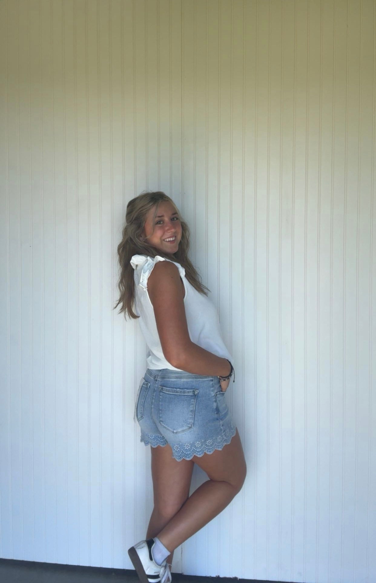 Czech denim shorts