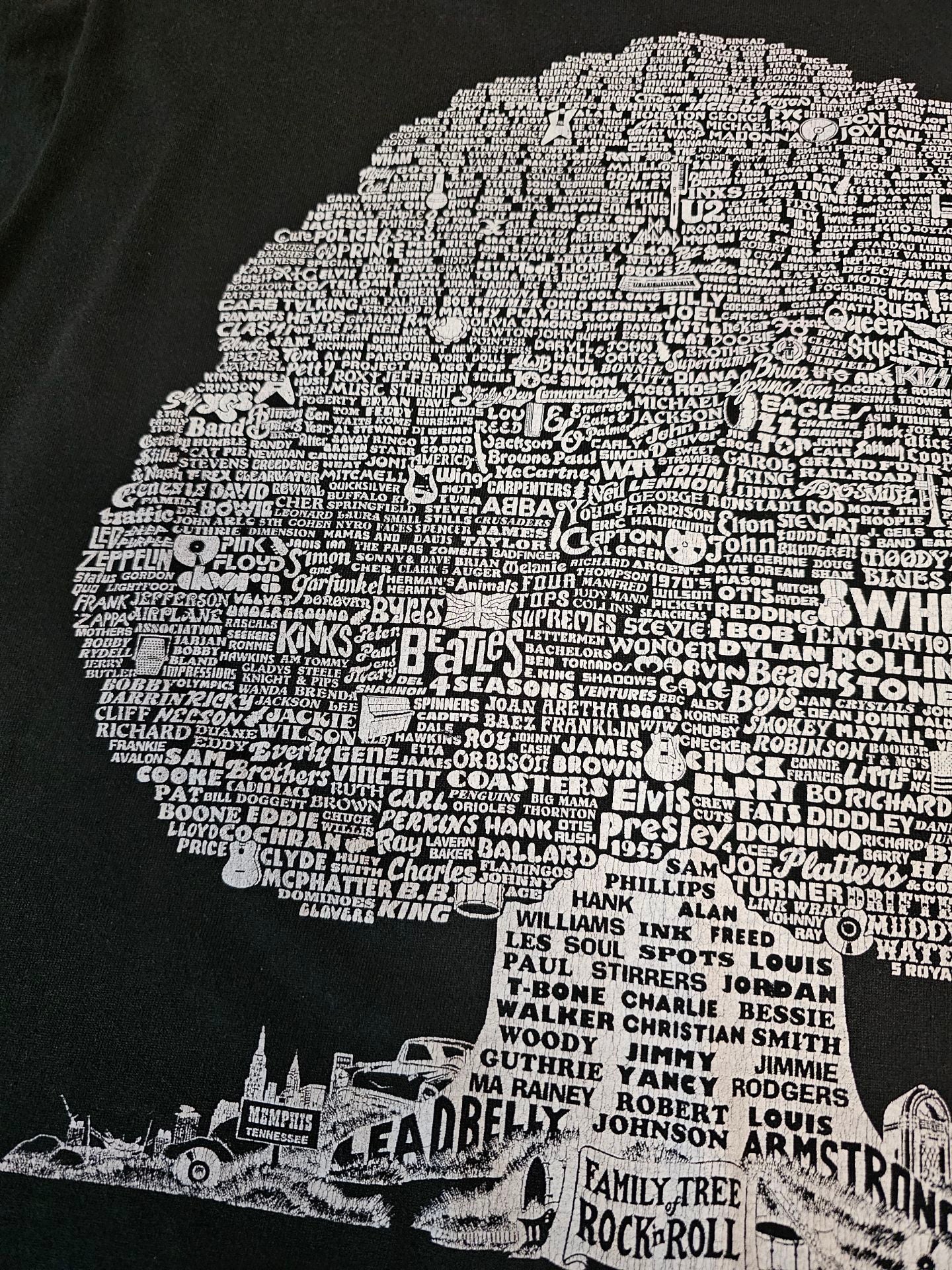 Authentic Screen Stars Rock & Roll Family Tree