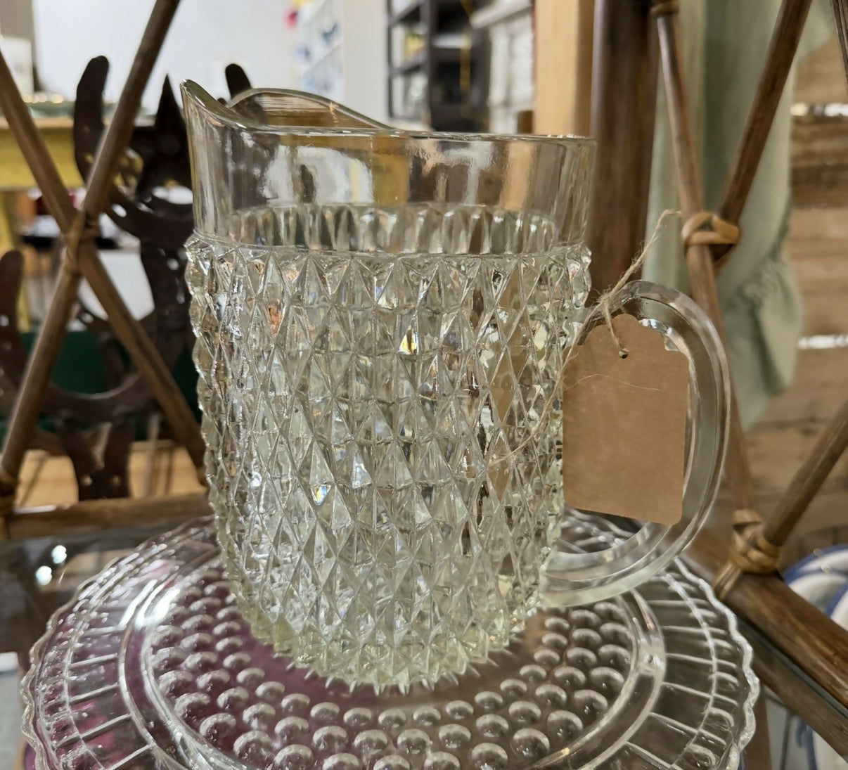 Crystal pitcher