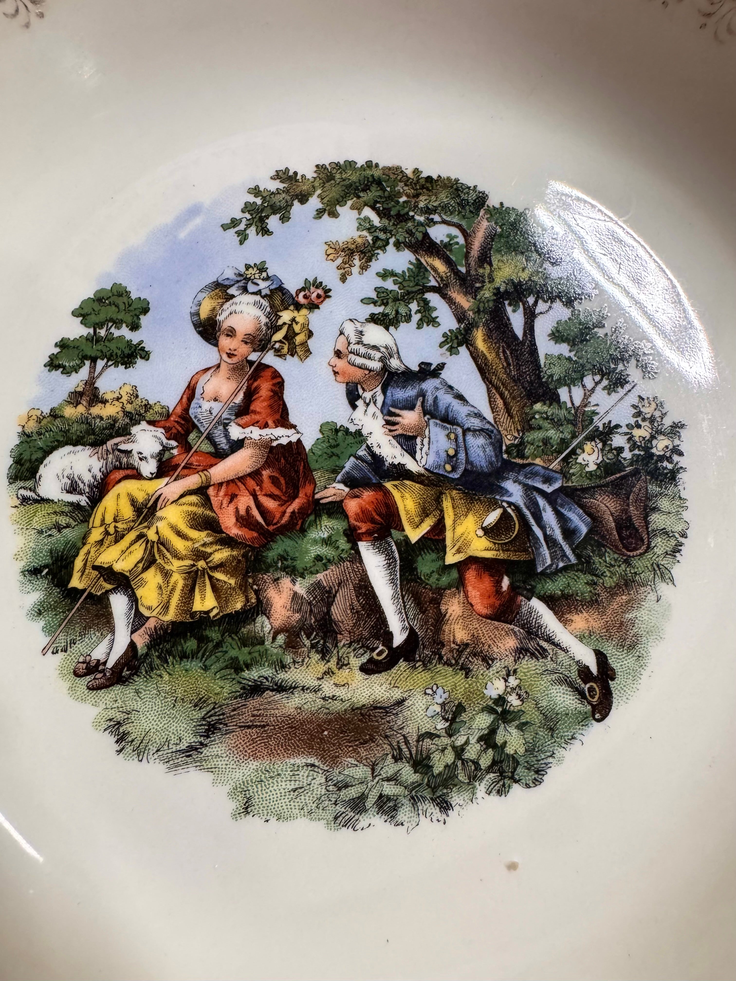 Royal China Inc. Colonial Gold Soup Bowl