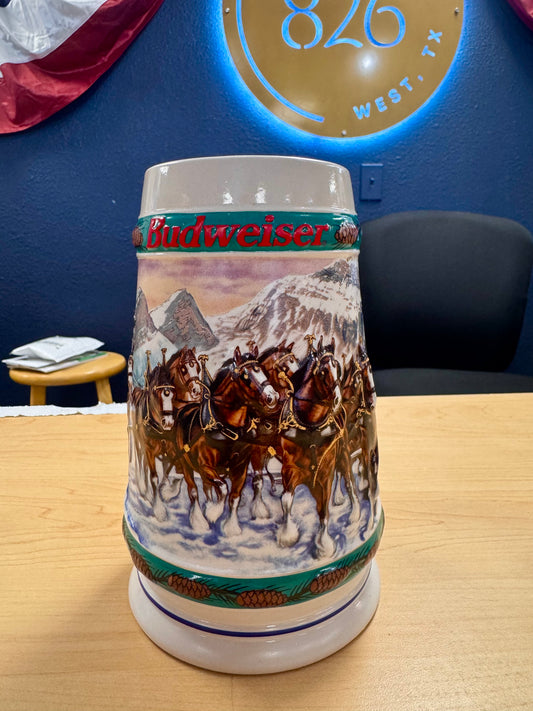 1993 Budweiser Holiday "Special Delivery" Stein