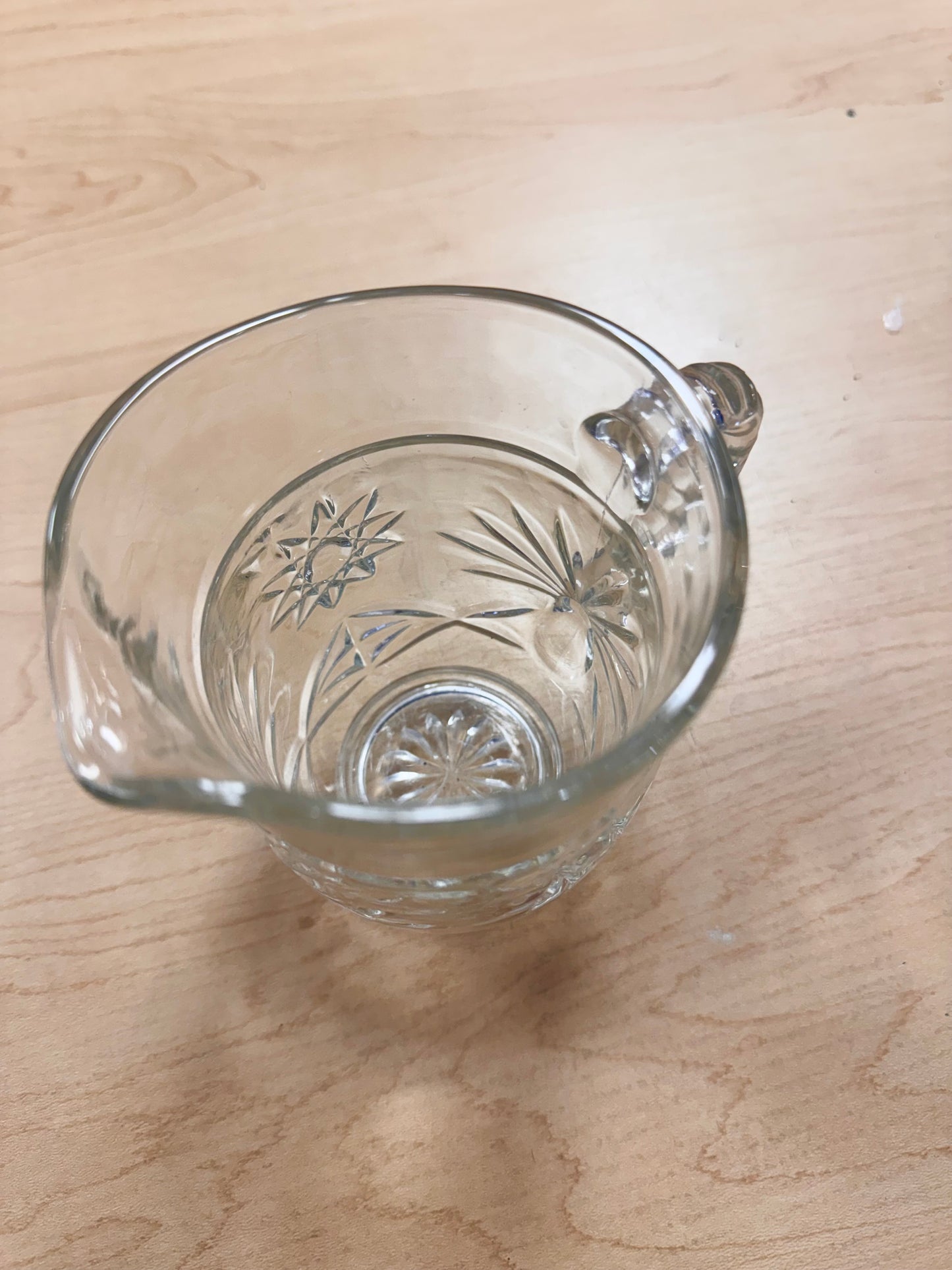 Early America Prescut Pattern Pitcher