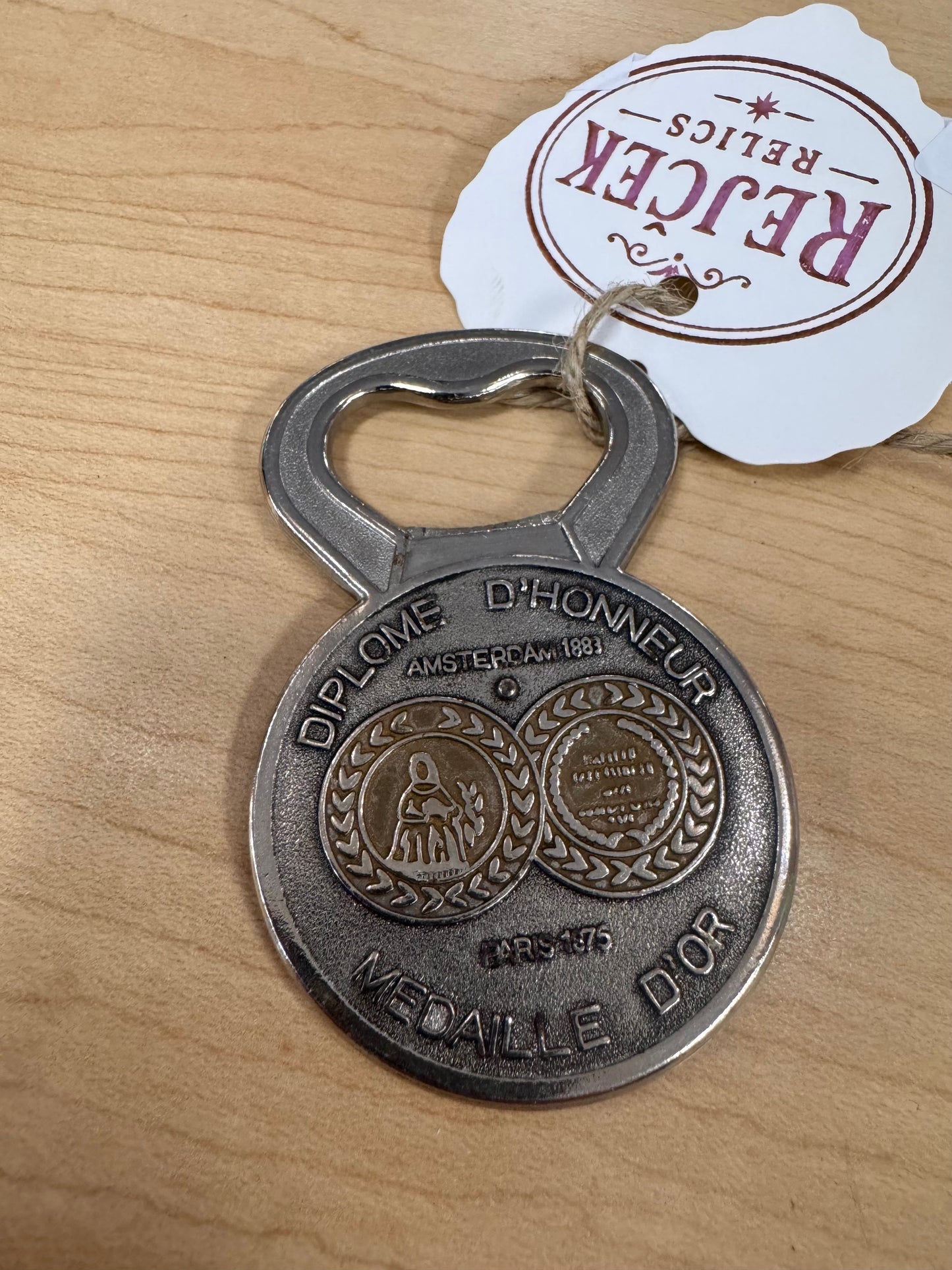 Vintage Heineken Metal Bottle Opener