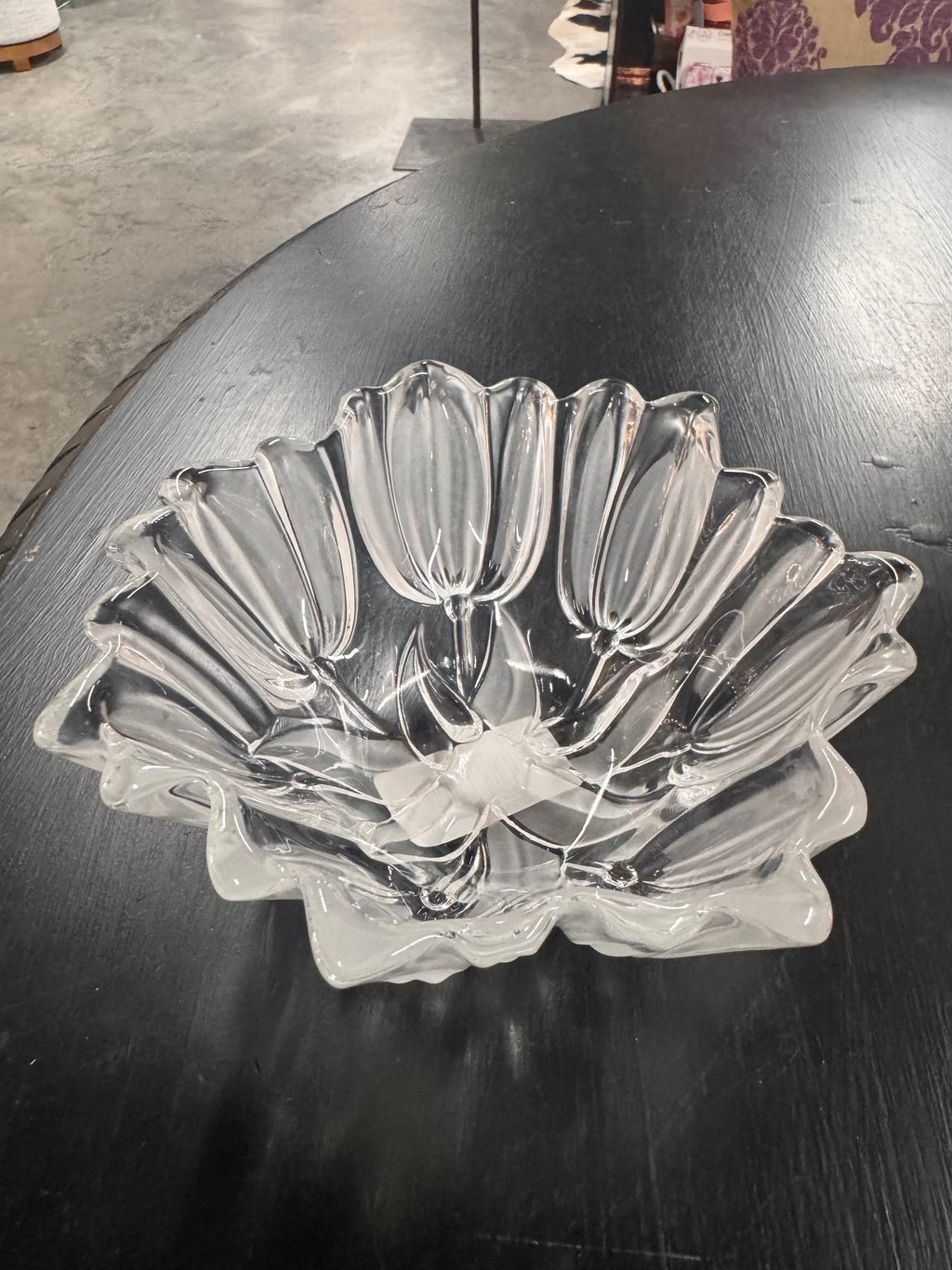 Walther Frosted Crystal Tulip Bowl