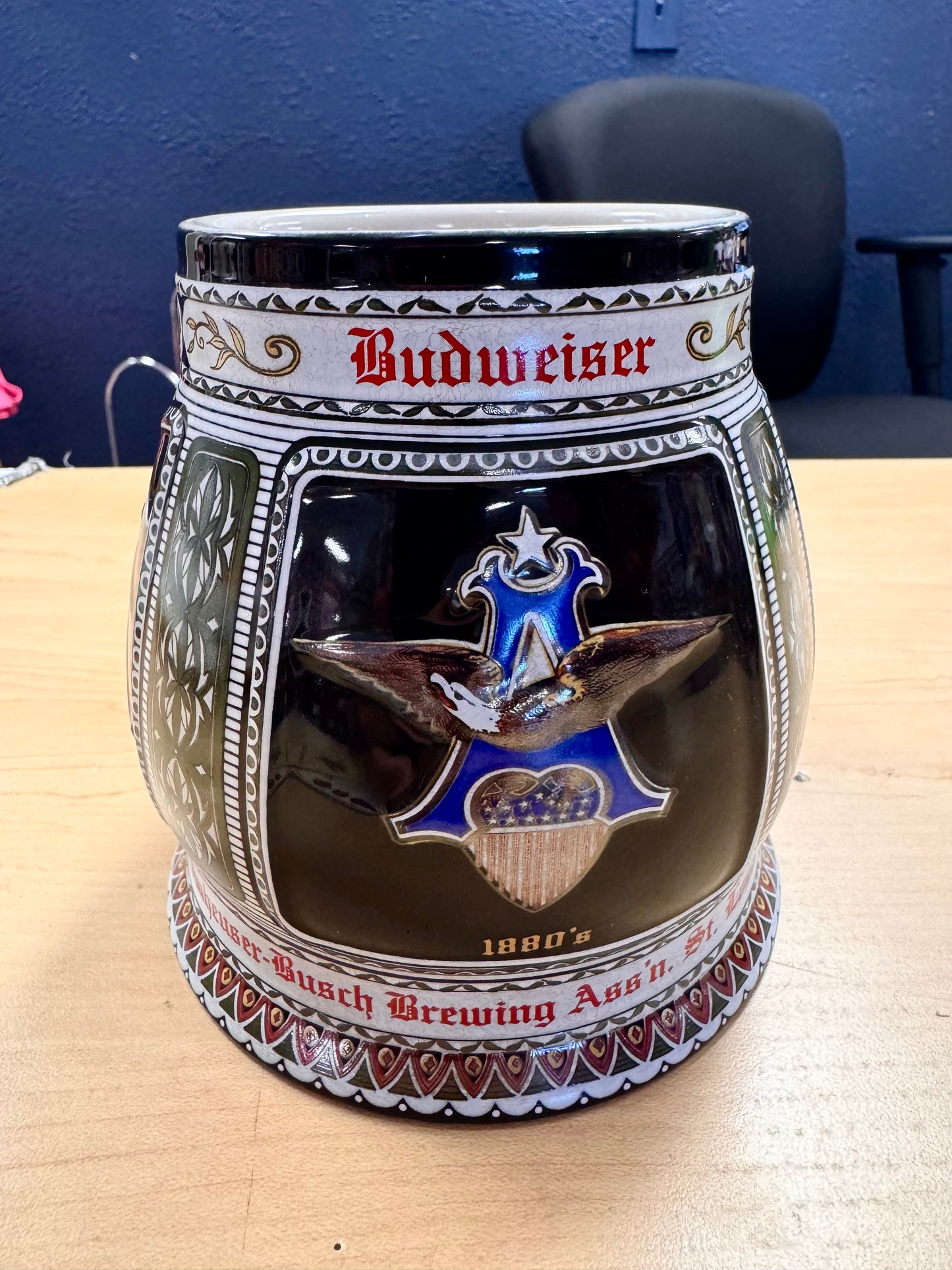 1992 Anheuser-Busch Budweiser Stein