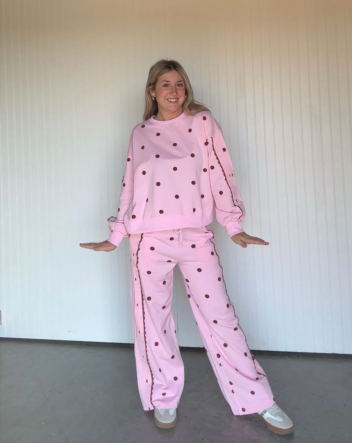 Boho Polka dot set