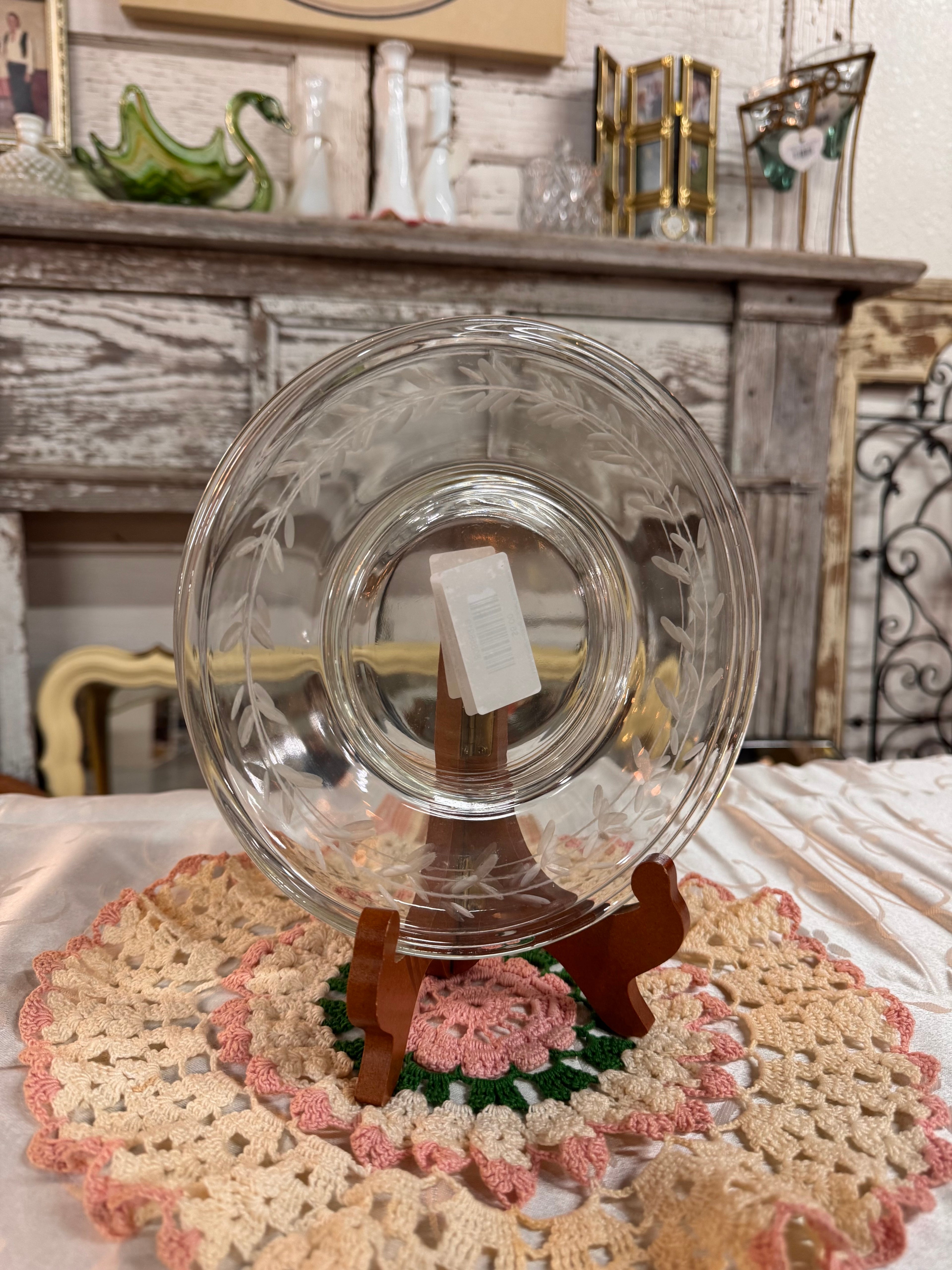 1940s Anchor Hocking "Laurel" Pattern Plate