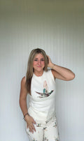 Mallard Duck Printed Sweater Top