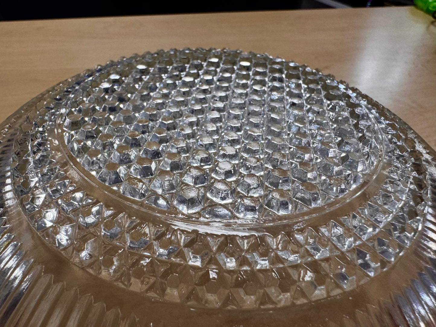 Vintage St. Genevieve Pressed Glass Bowl