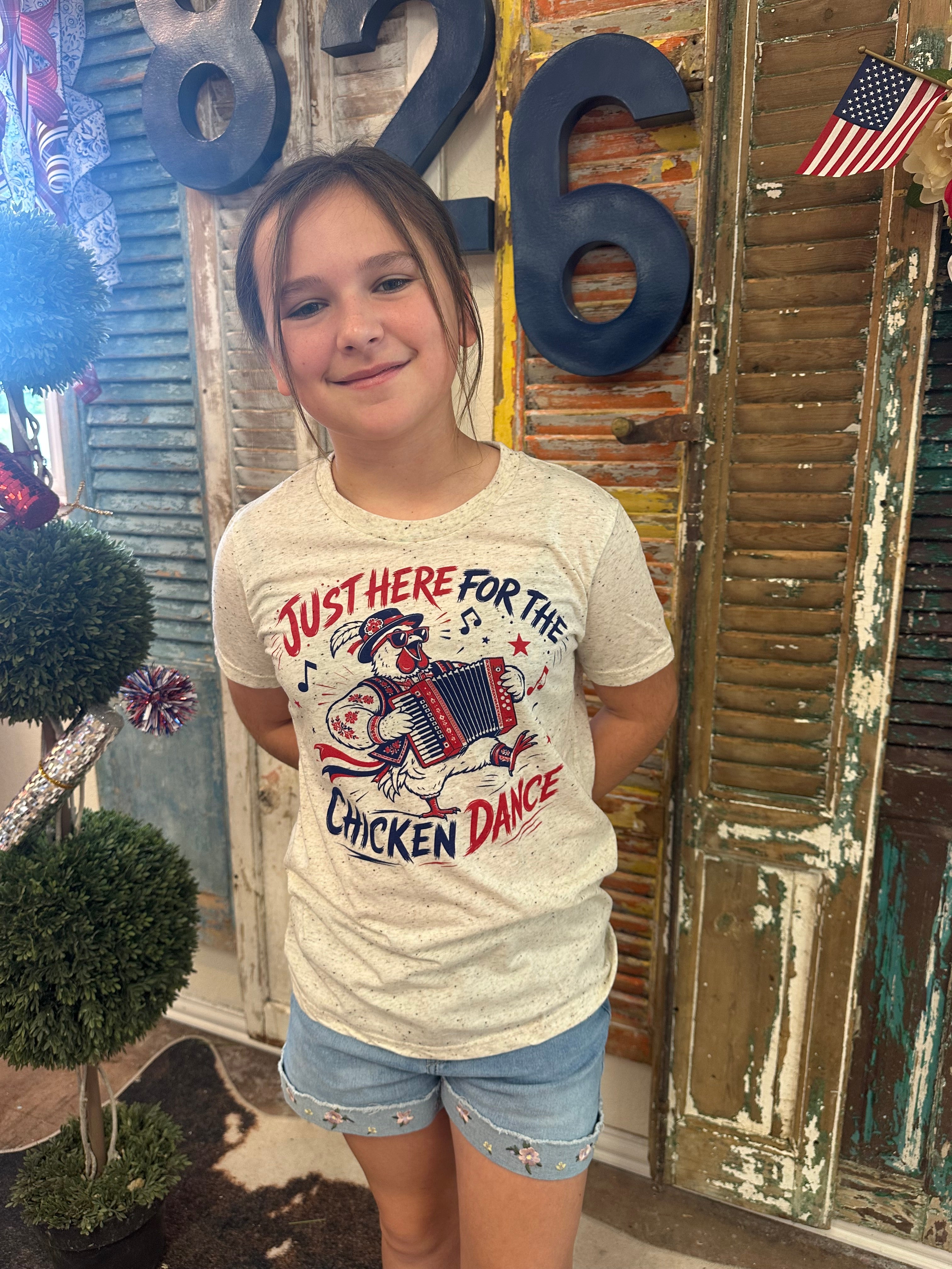 Chicken Dance 2026 Tee Youth
