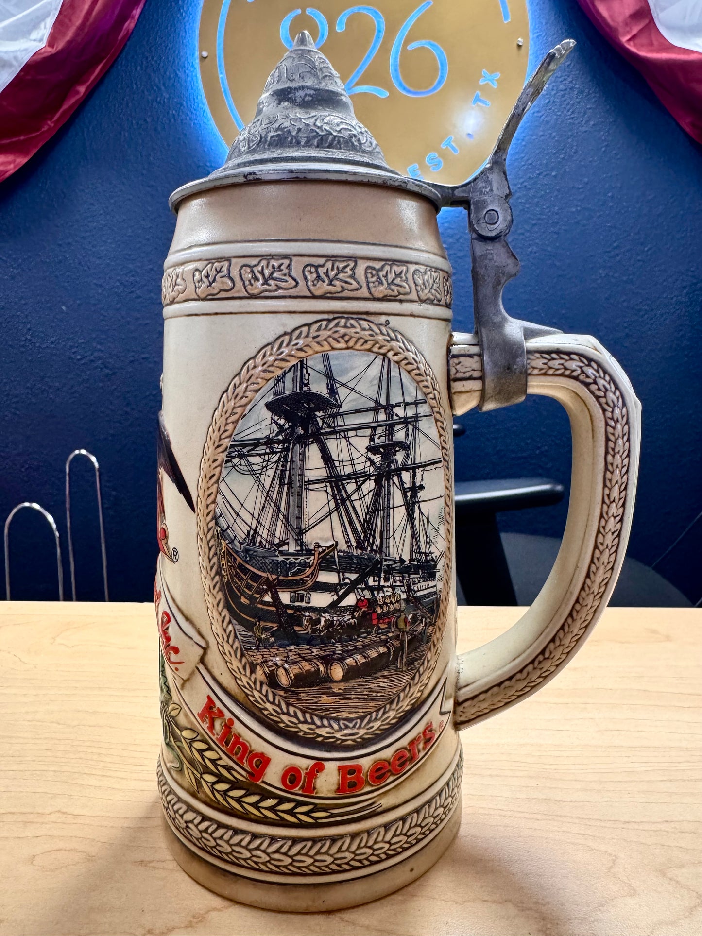 1986 Anheuser Early Transportation Pewter