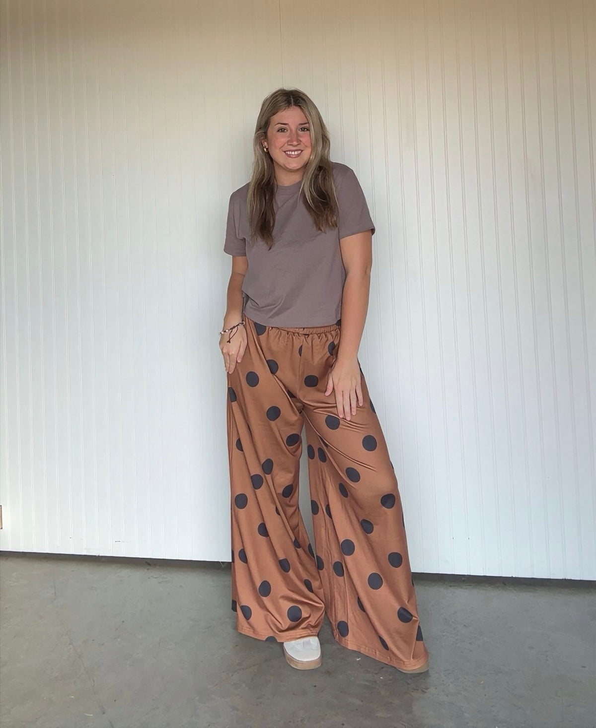 Polka Dot Casual Pant